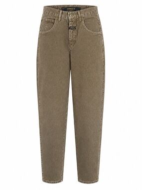 Vintage Marithe Francois Girbaud Olive Brown Tapered Jeans USA Size 30